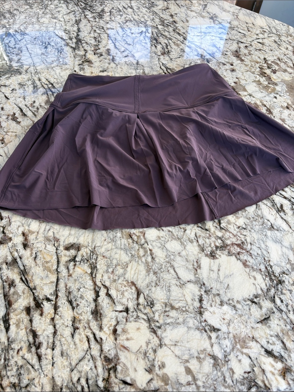 lululemon athletica Dusty Plum Pleated Lightweight Skort